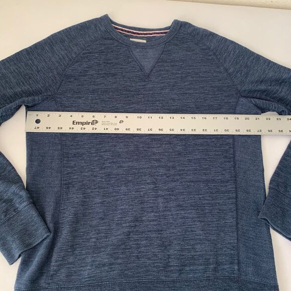 Champion Sweatshirt Sweater Men M Dark Navy Blue Crew Preppy Nautical Normcore - Picture 7 of 8
